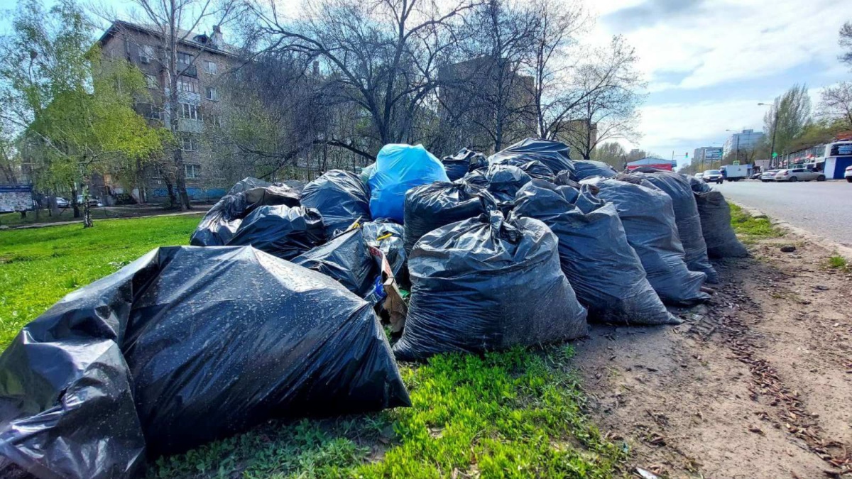 Вывоз и утилизация мусора после субботника в Михайловке в октябре
