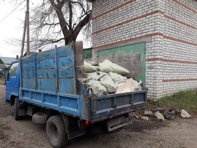 Вывоз мусора грузовым фургоном 3 тонны с утилизацией отходов в Михайловке в октябре