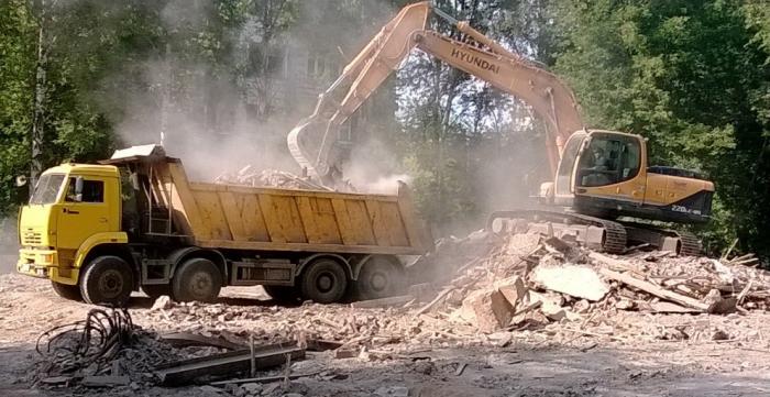Вывоз бетонного боя и ЖБИ отходов в Михайловке от ПроМусор, цена от 2745 руб., утилизация и переработка