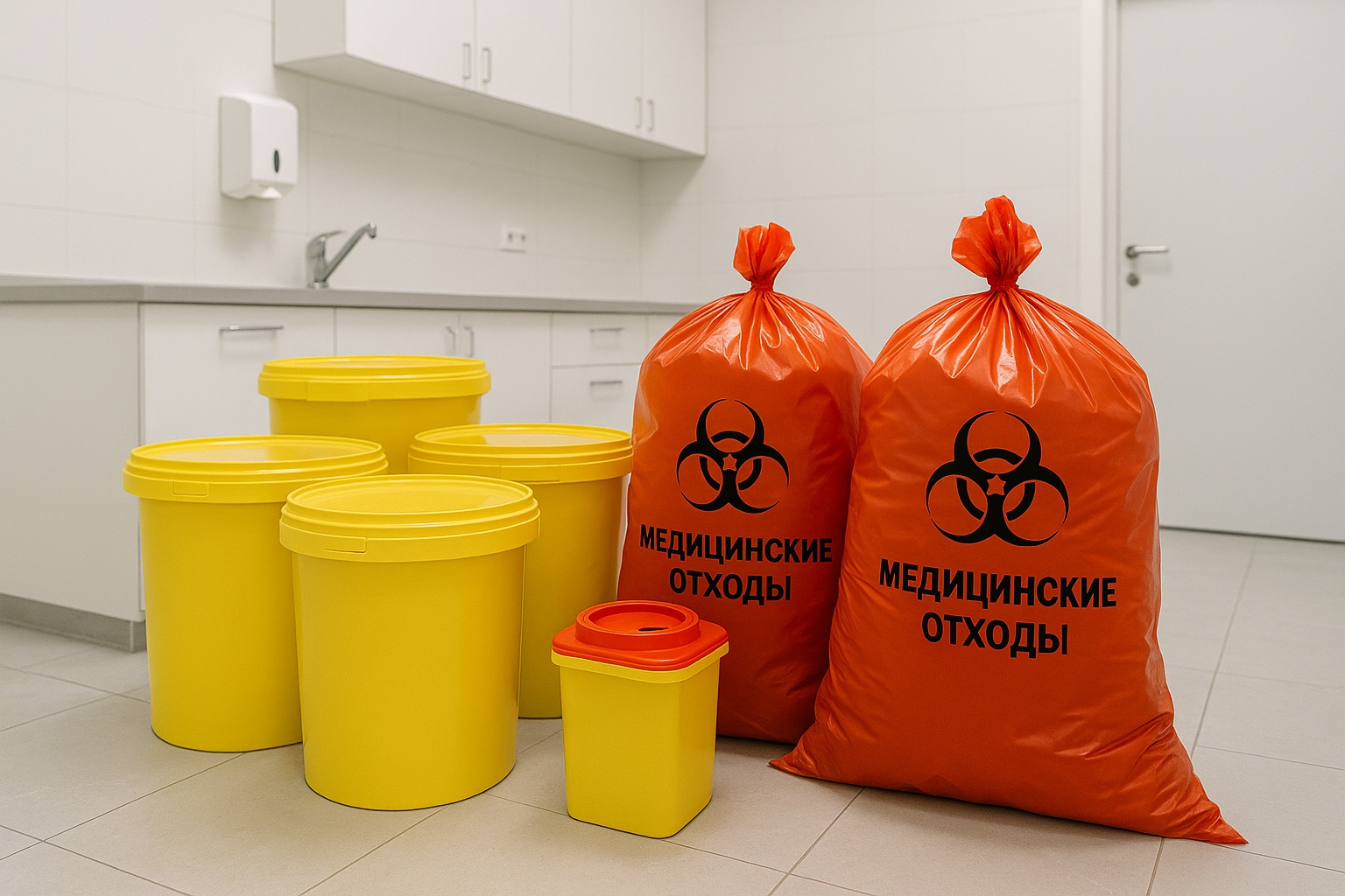 Утилизация медицинских и биологических отходов в Михайловке – вывоз, сбор, лицензия, цены от 12 руб. – ПроМусор